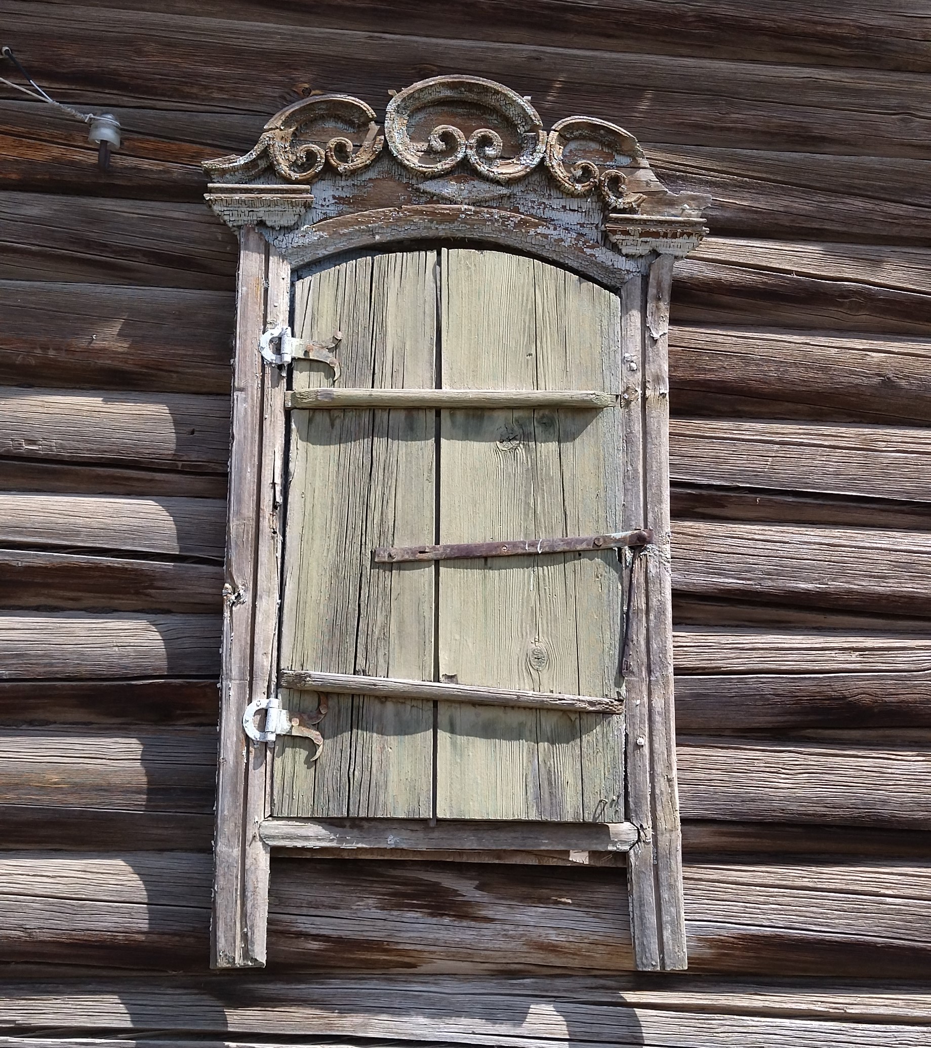 Традиция использования домовой резьбы у семейских Бурятии